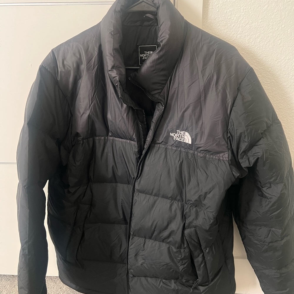 The North Face Men's Charcoal Puffer Jacket